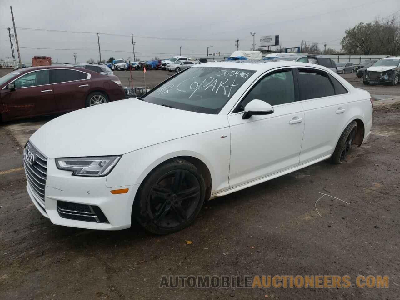 WAULMAF4XHN065483 AUDI A4 2017