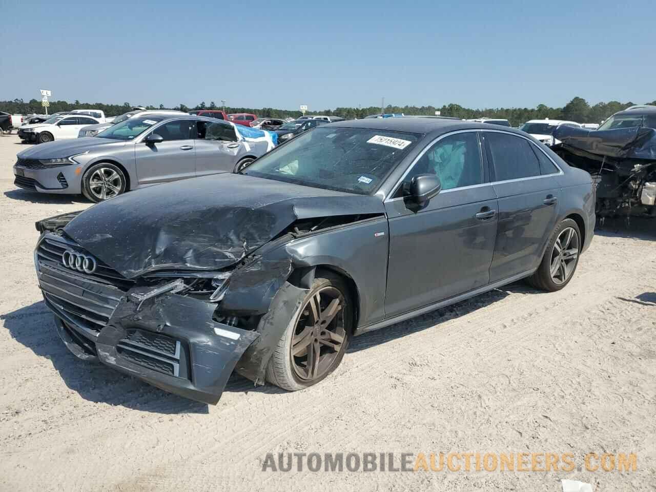 WAULMAF4XJA017589 AUDI A4 2018