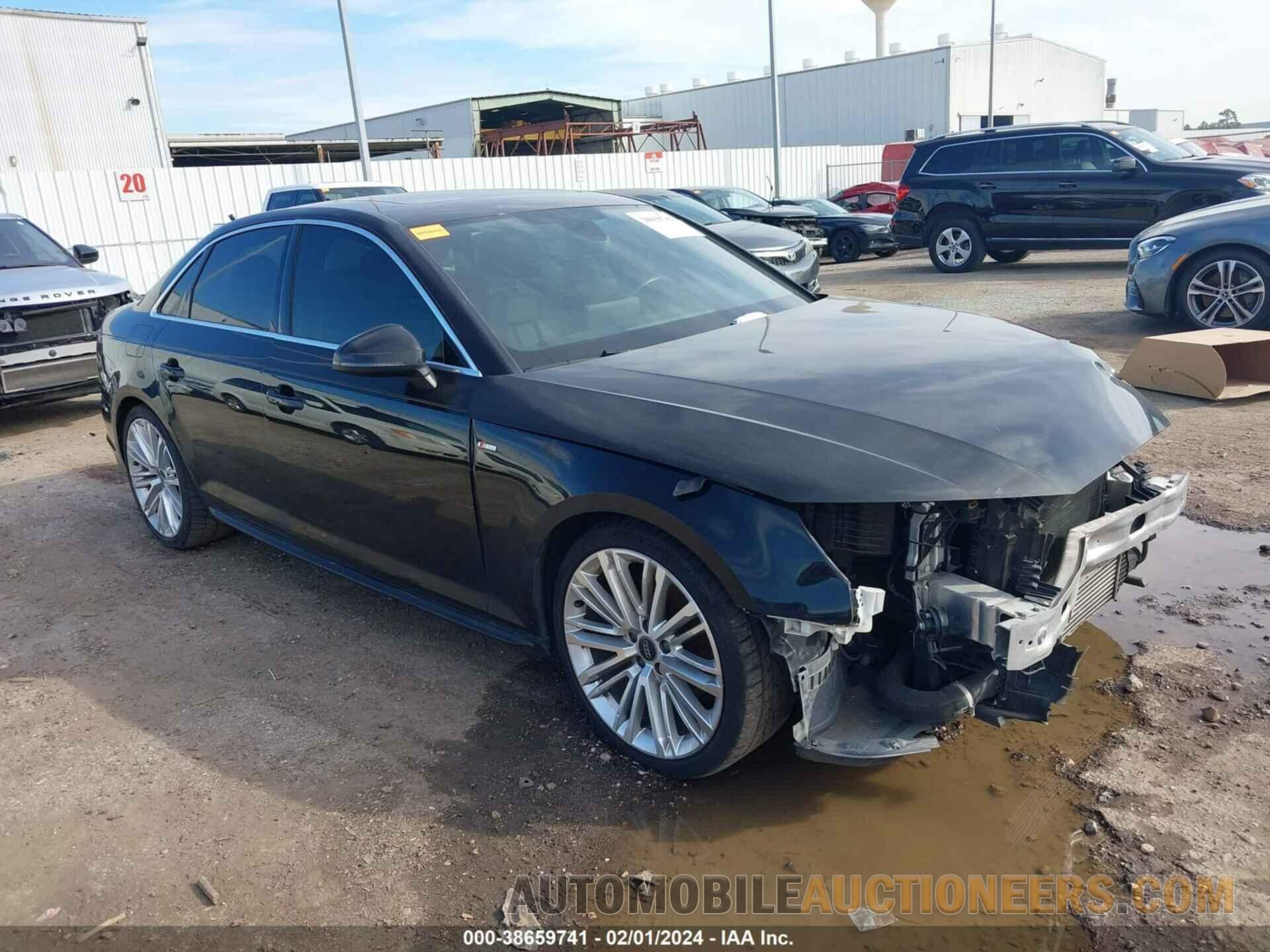 WAULMAF4XJA233247 AUDI A4 2018