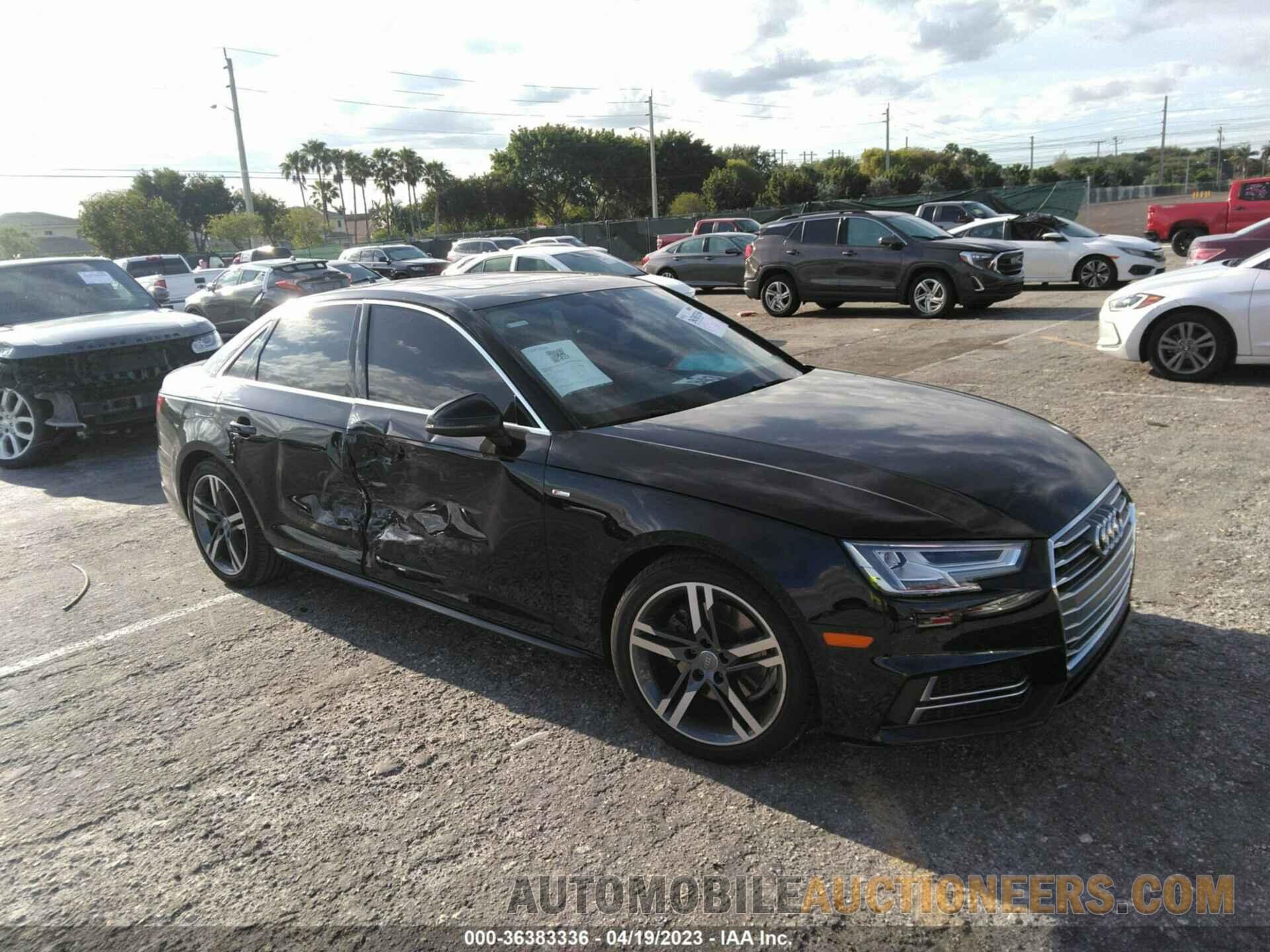 WAULMAF4XJN018525 AUDI A4 2018