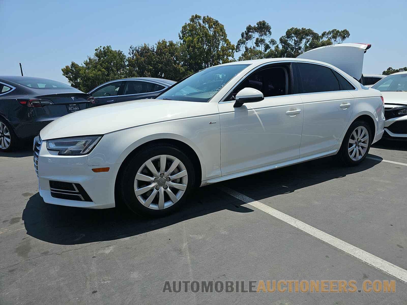 WAULNAF40HN007623 Audi A4 Sedan 2017