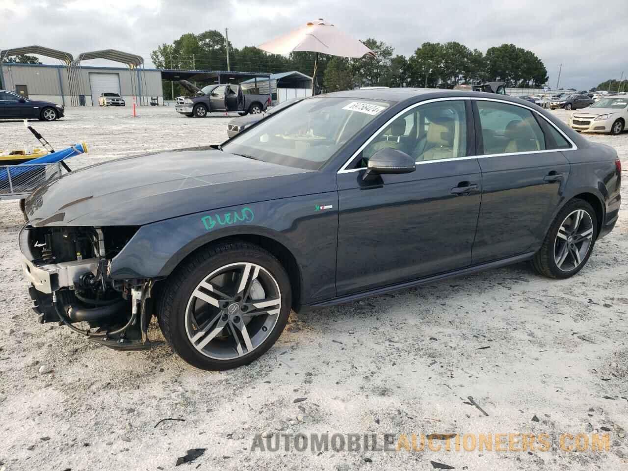 WAULNAF40HN026883 AUDI A4 2017