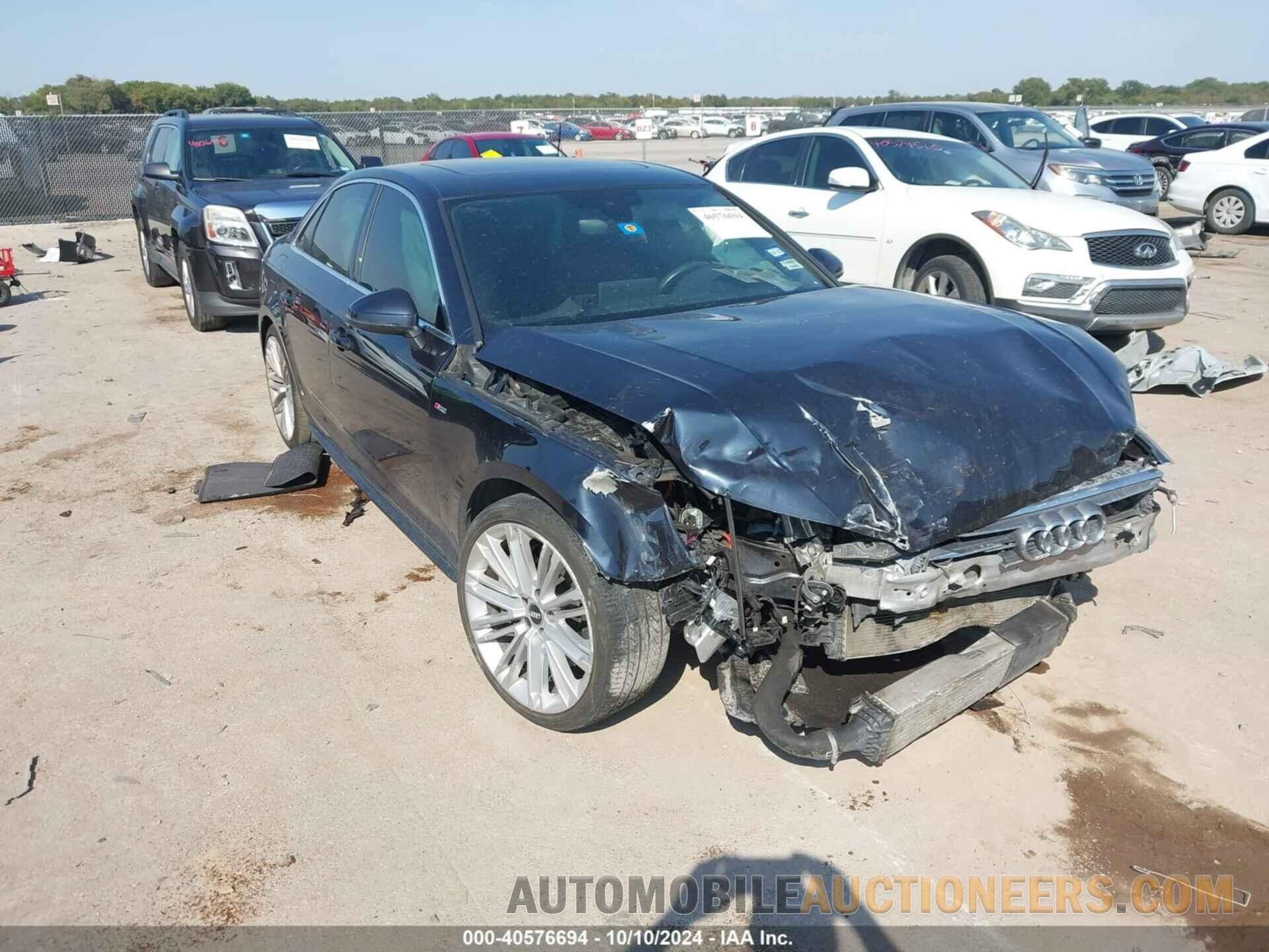 WAULNAF41HN008182 AUDI A4 2017