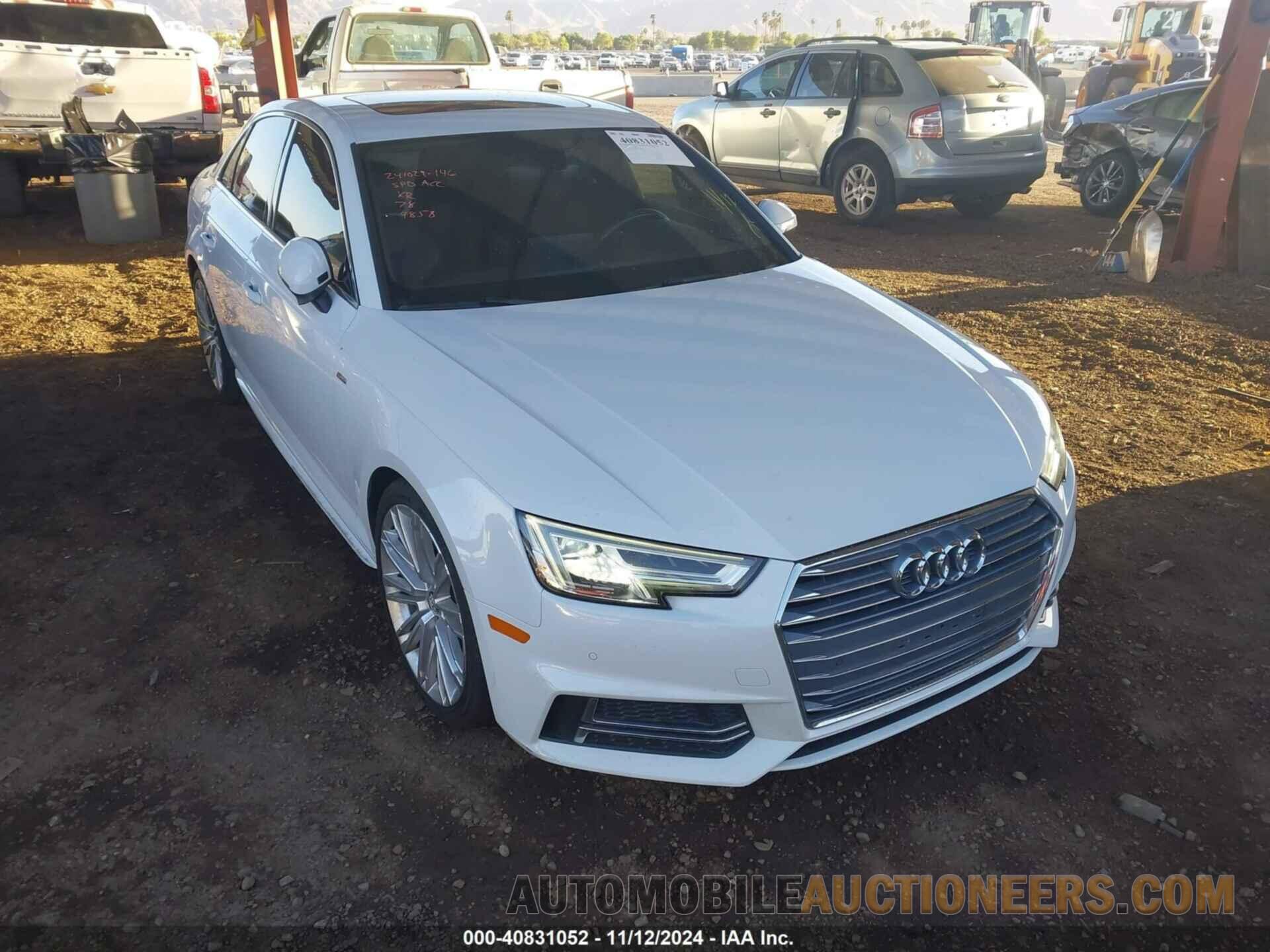 WAULNAF42HN024858 AUDI A4 2017