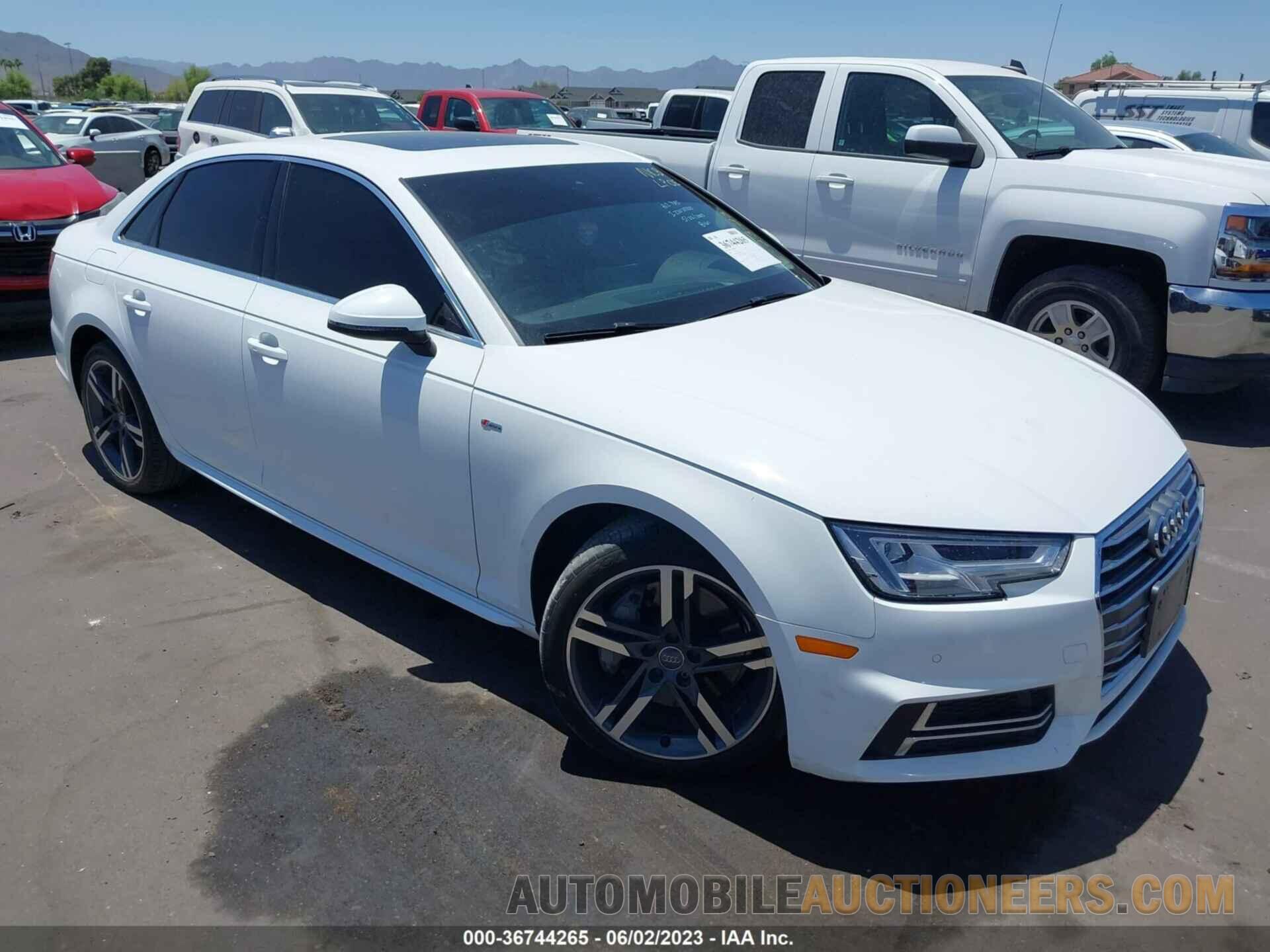 WAULNAF43HN009544 AUDI A4 2017