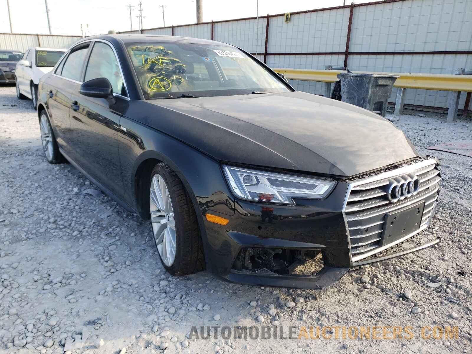 WAULNAF44HA154938 AUDI A4 2017