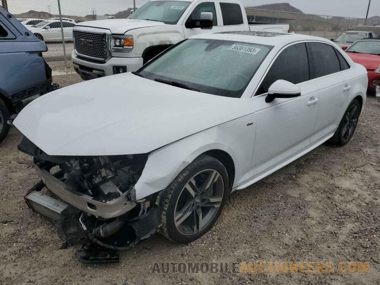 WAULNAF44HN007561 AUDI A4 2017