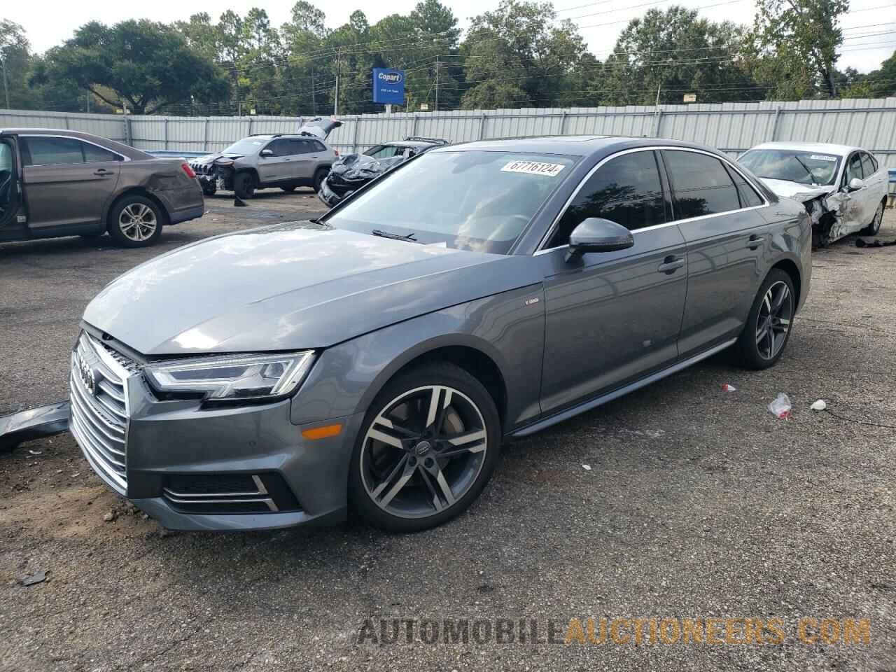 WAULNAF45HA003106 AUDI A4 2017