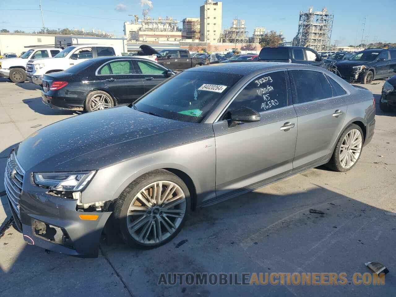 WAULNAF45HN034512 AUDI A4 2017