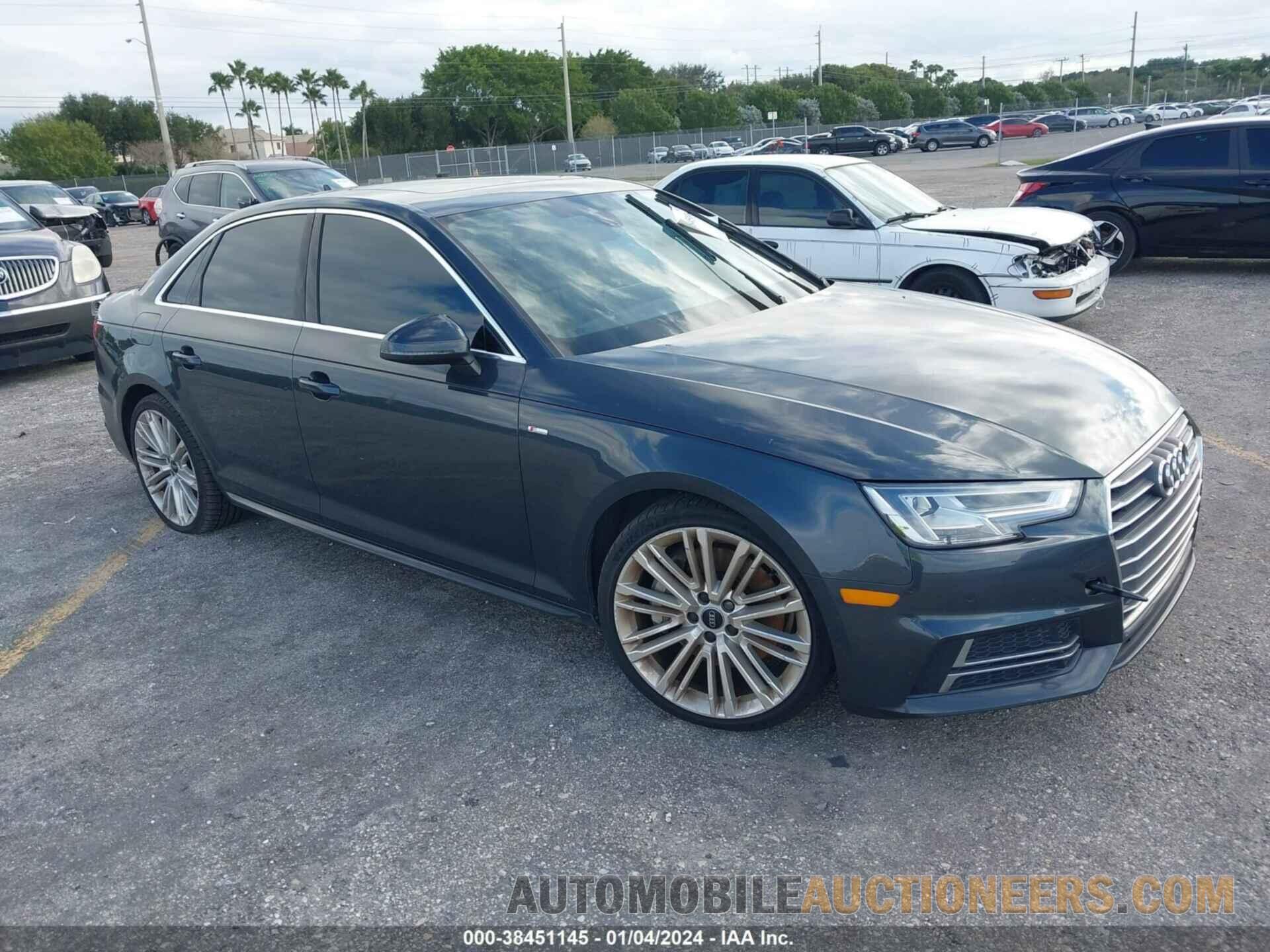 WAULNAF46HN042537 AUDI A4 2017