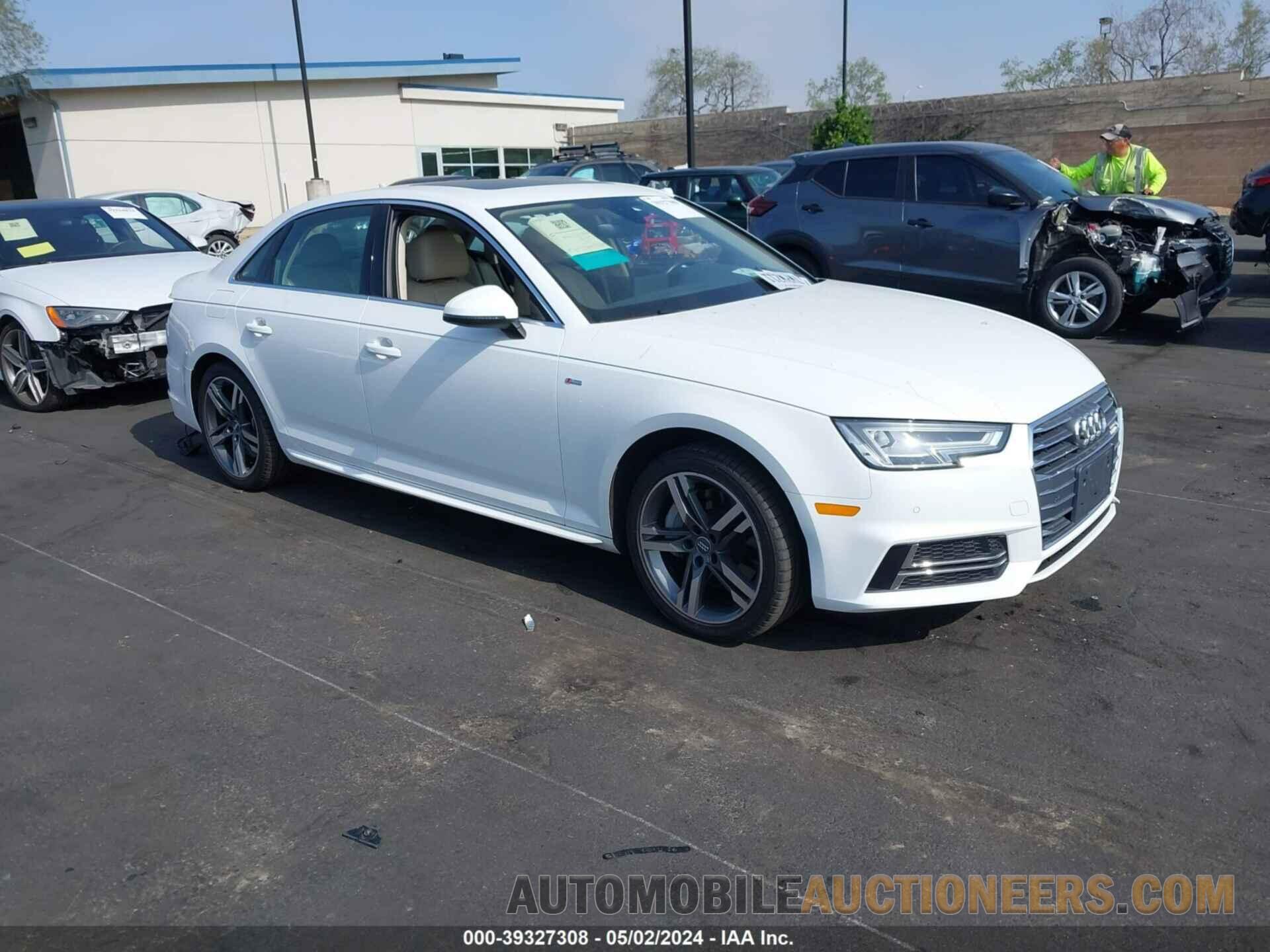 WAULNAF47HN043549 AUDI A4 2017