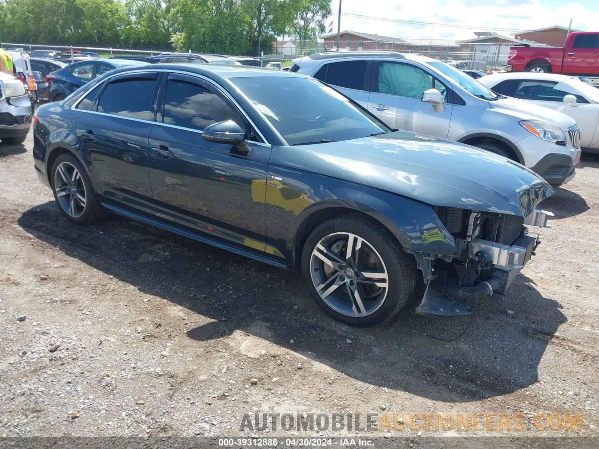 WAULNAF48HN025500 AUDI A4 2017