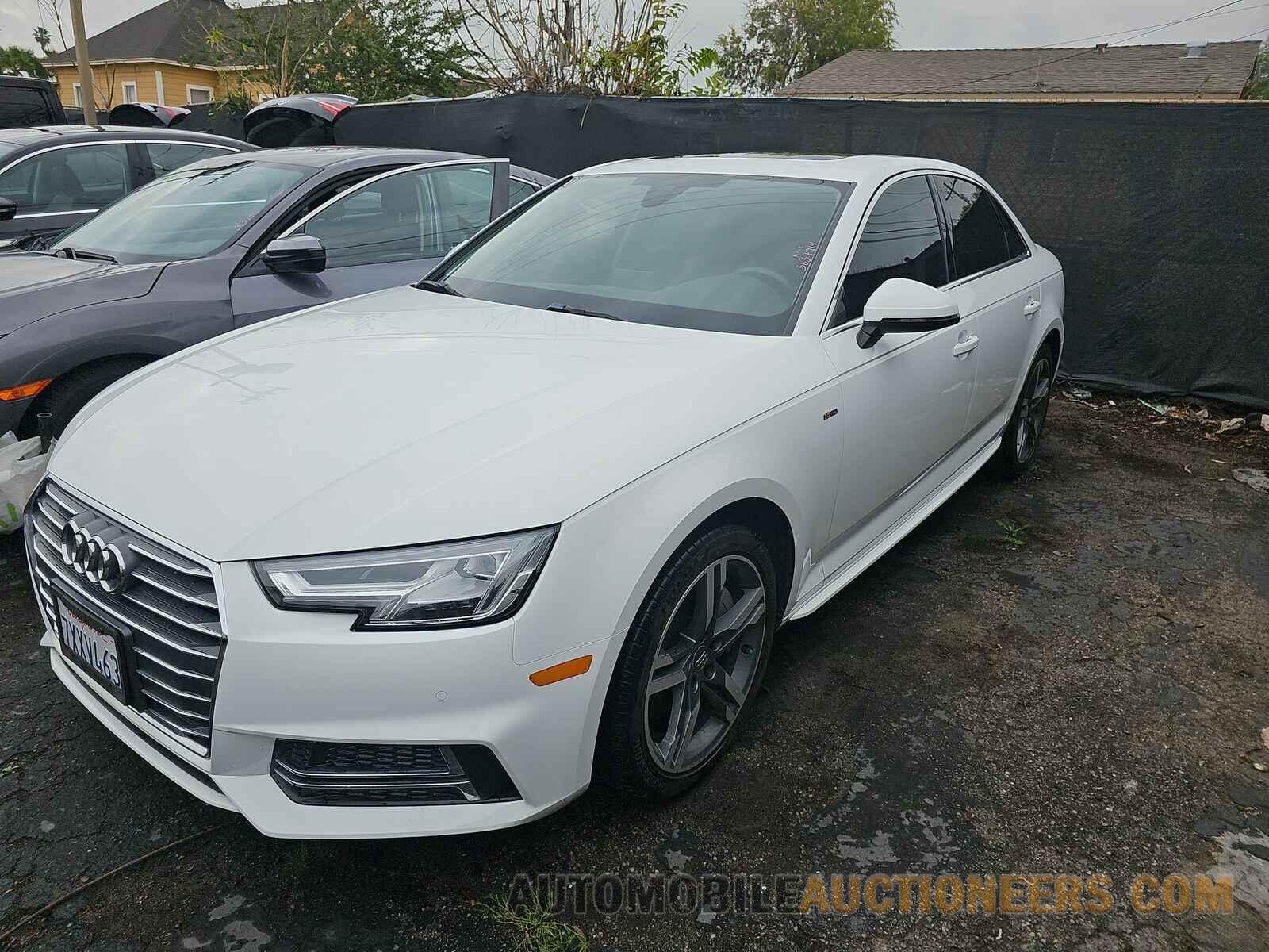 WAULNAF48HN058299 Audi A4 Sedan 2017