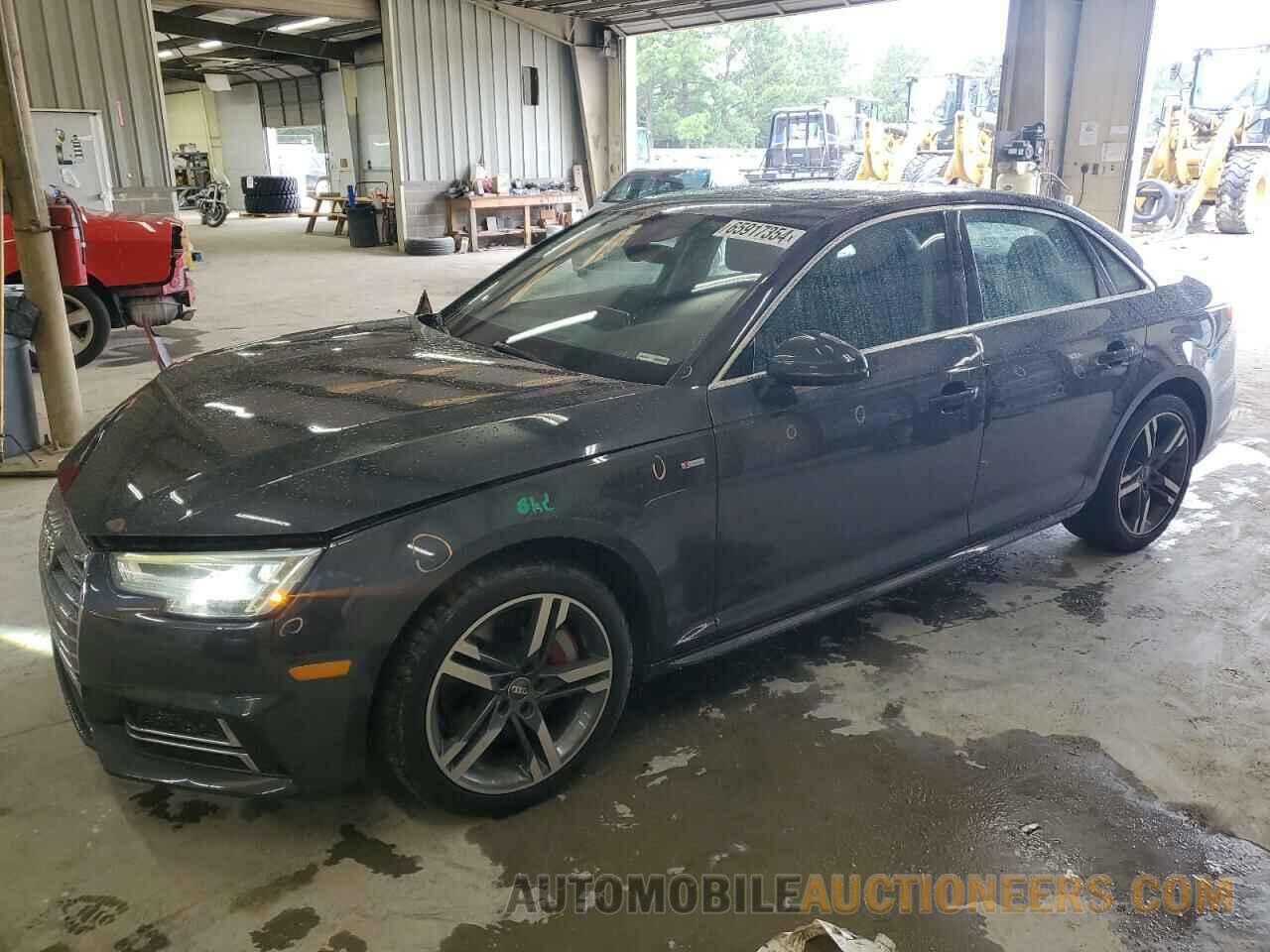 WAULNAF49HN014554 AUDI A4 2017