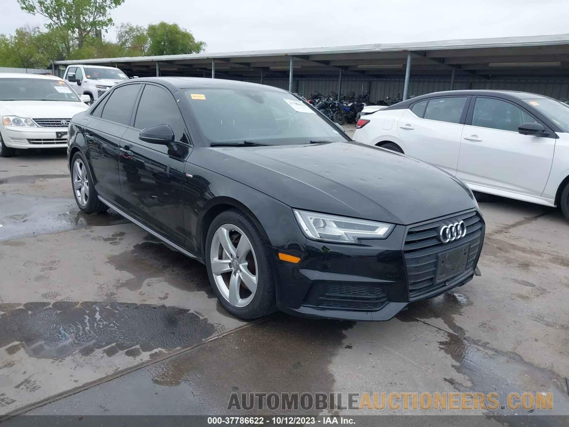 WAULNAF4XHA138100 AUDI A4 2017