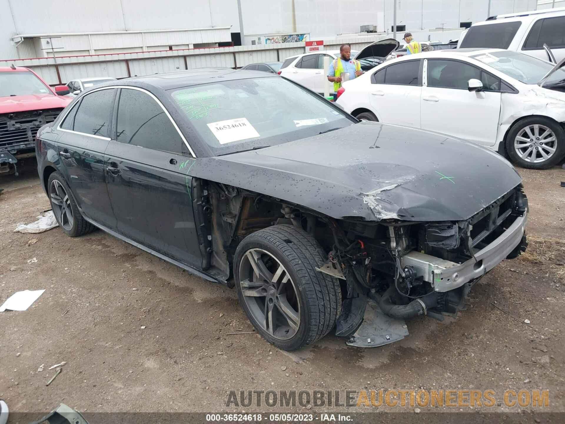 WAULNAF4XHN010531 AUDI A4 2017