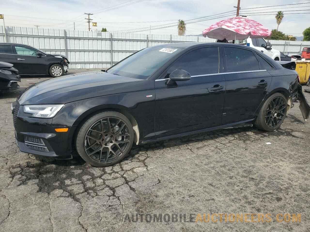 WAULNAF4XHN022534 AUDI A4 2017