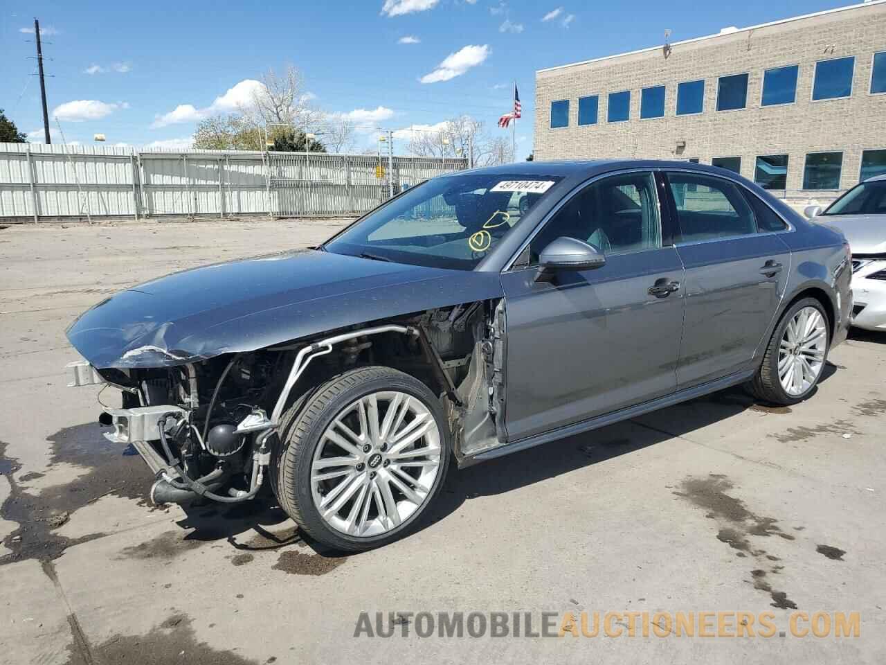 WAULNAF4XHN050110 AUDI A4 2017