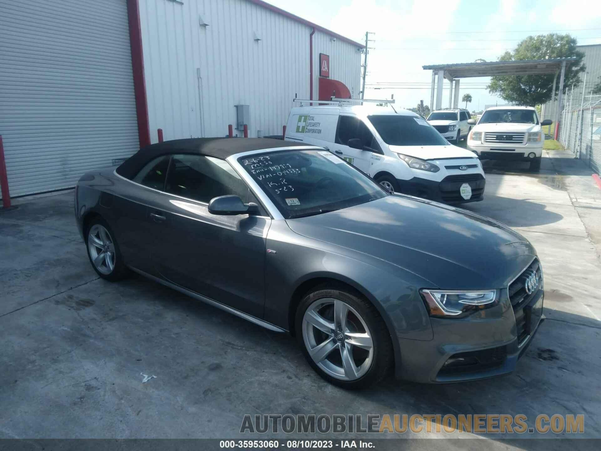 WAUM2AFH0GN004333 AUDI A5 2016