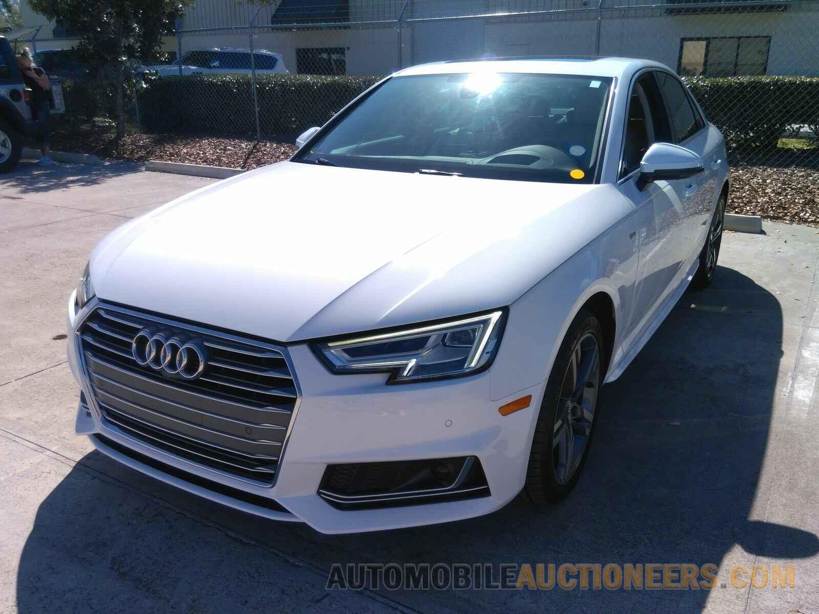 WAUMMAF42JA029157 Audi A4 Sedan 2018