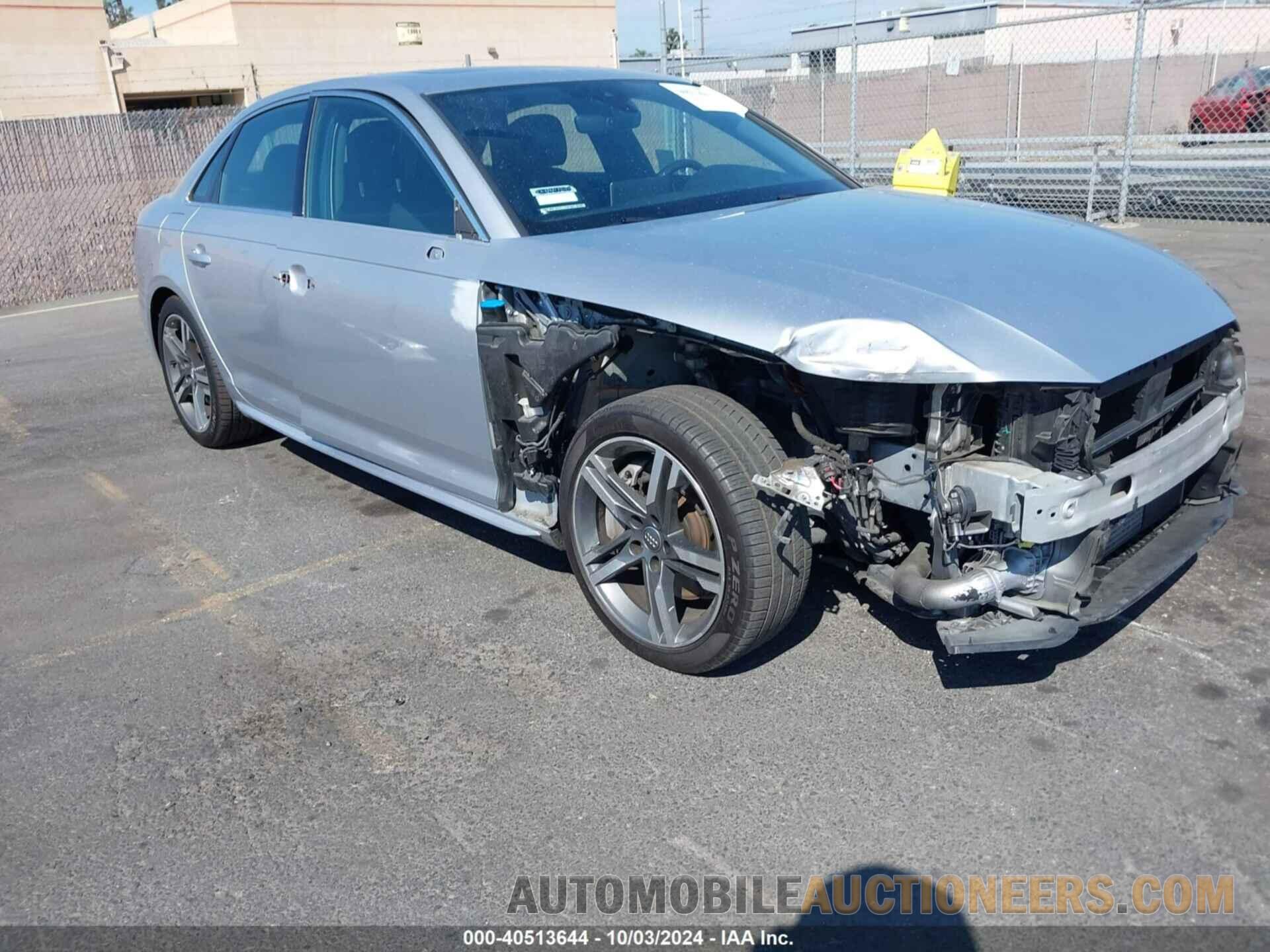 WAUMNAF48HN037425 AUDI A4 2017