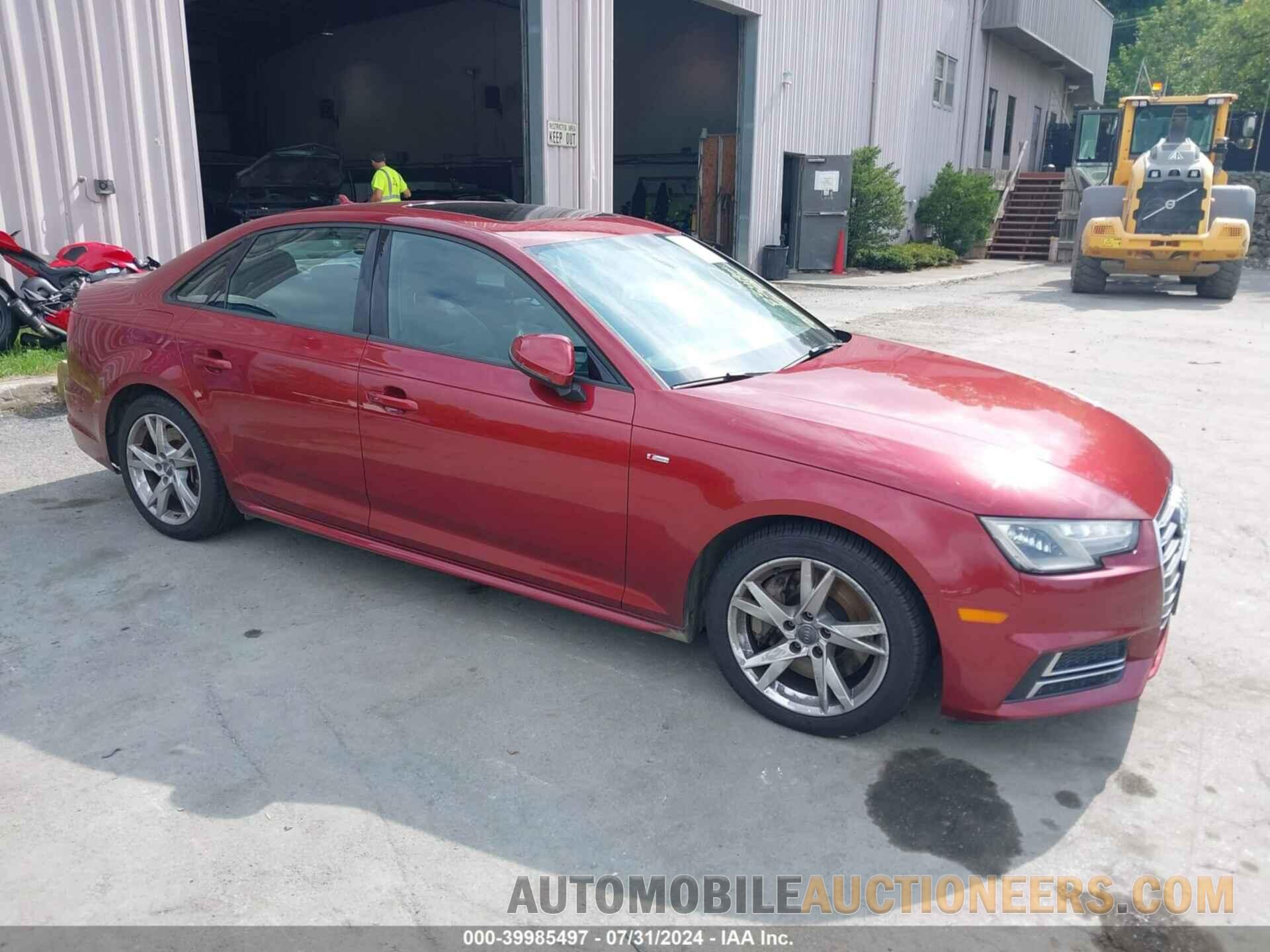 WAUNNAF41JA030687 AUDI A4 2018