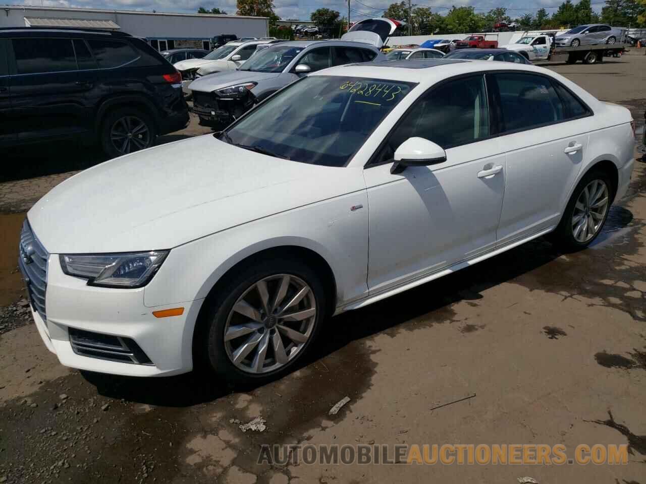 WAUNNAF43JA058751 AUDI A4 2018