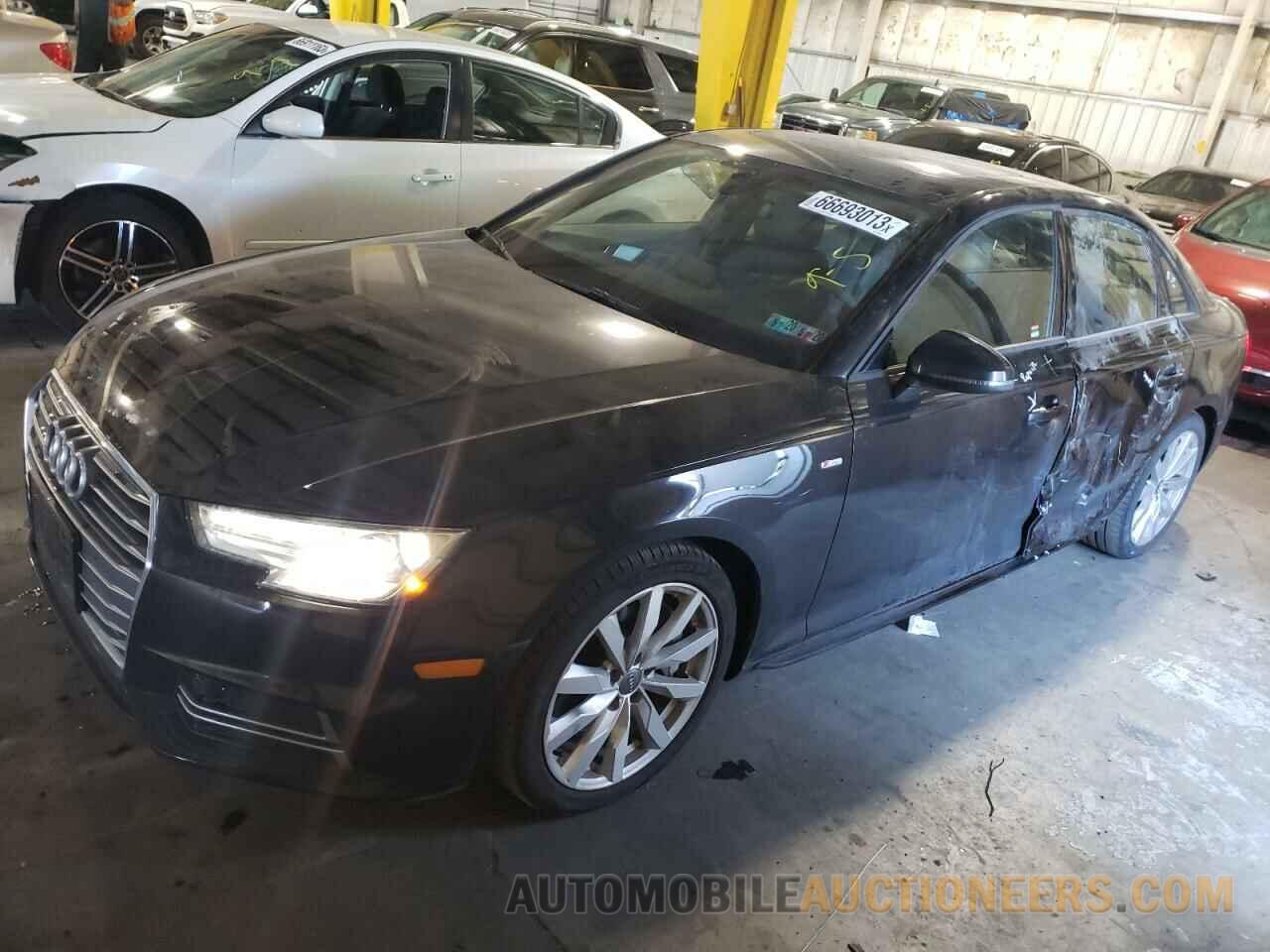 WAUNNAF45JA143638 AUDI A4 2018