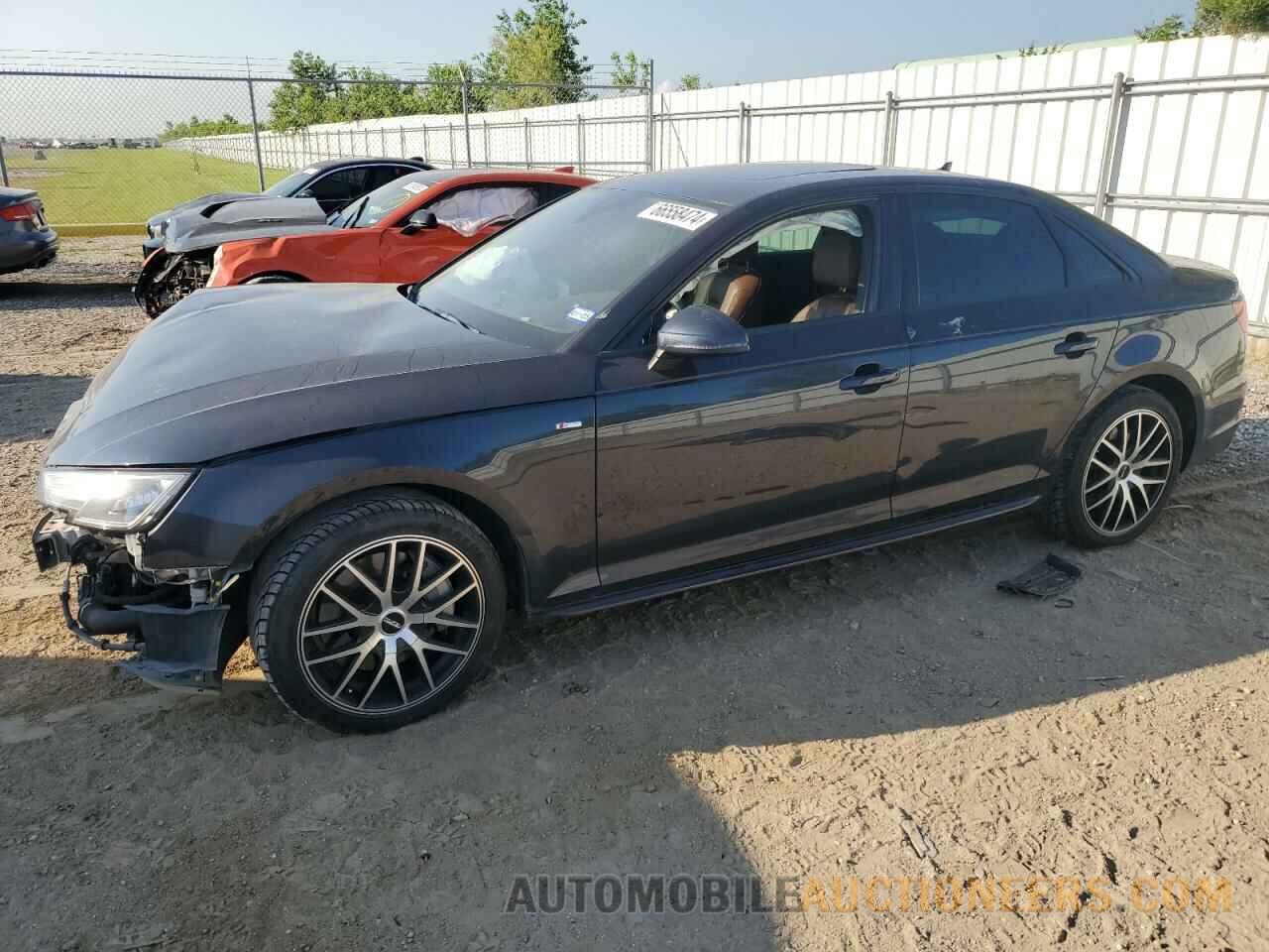 WAUNNAF47JA089212 AUDI A4 2018