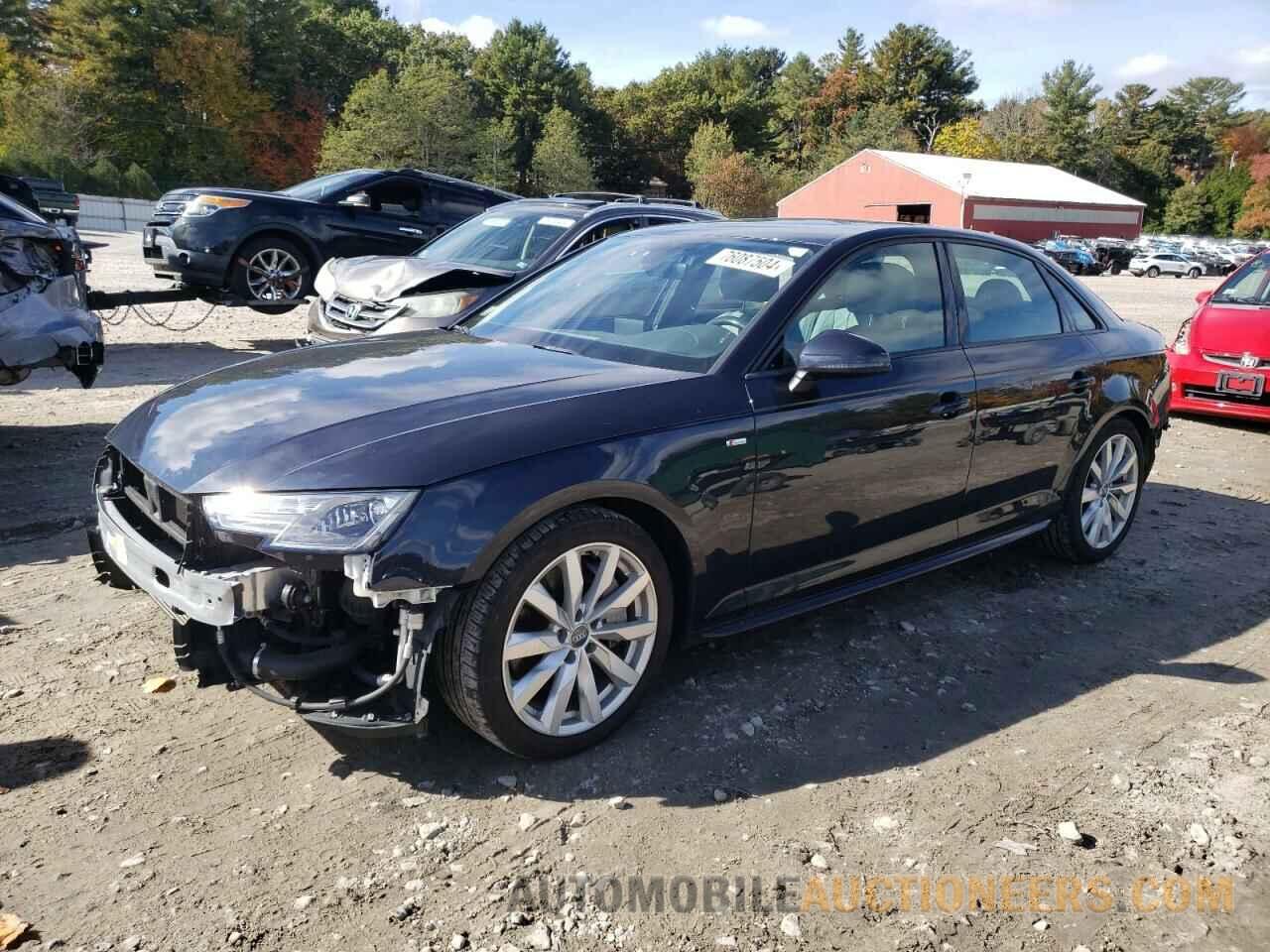 WAUNNAF48JA027494 AUDI A4 2018