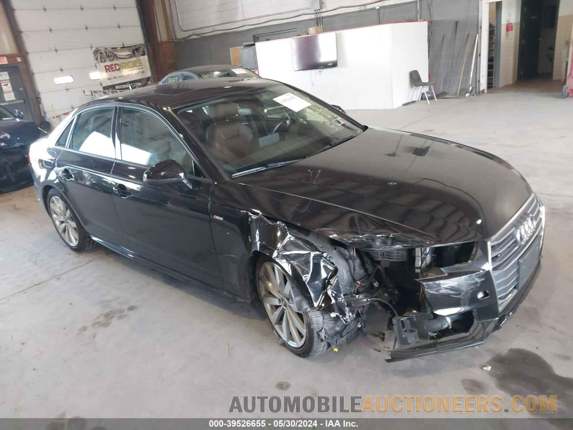 WAUNNAF49JA012194 AUDI A4 2018