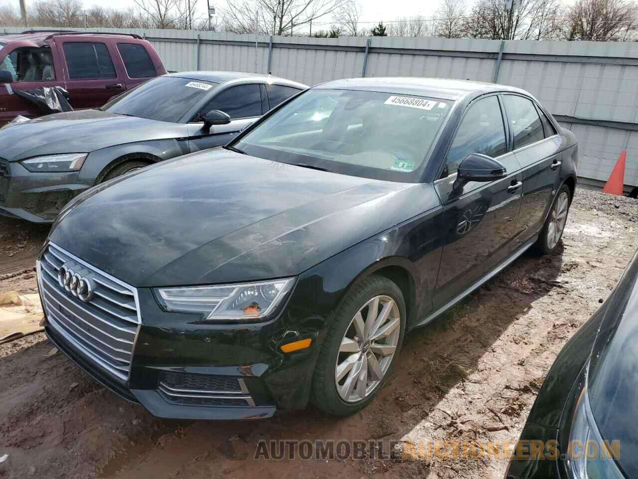 WAUNNAF49JA218356 AUDI A4 2018