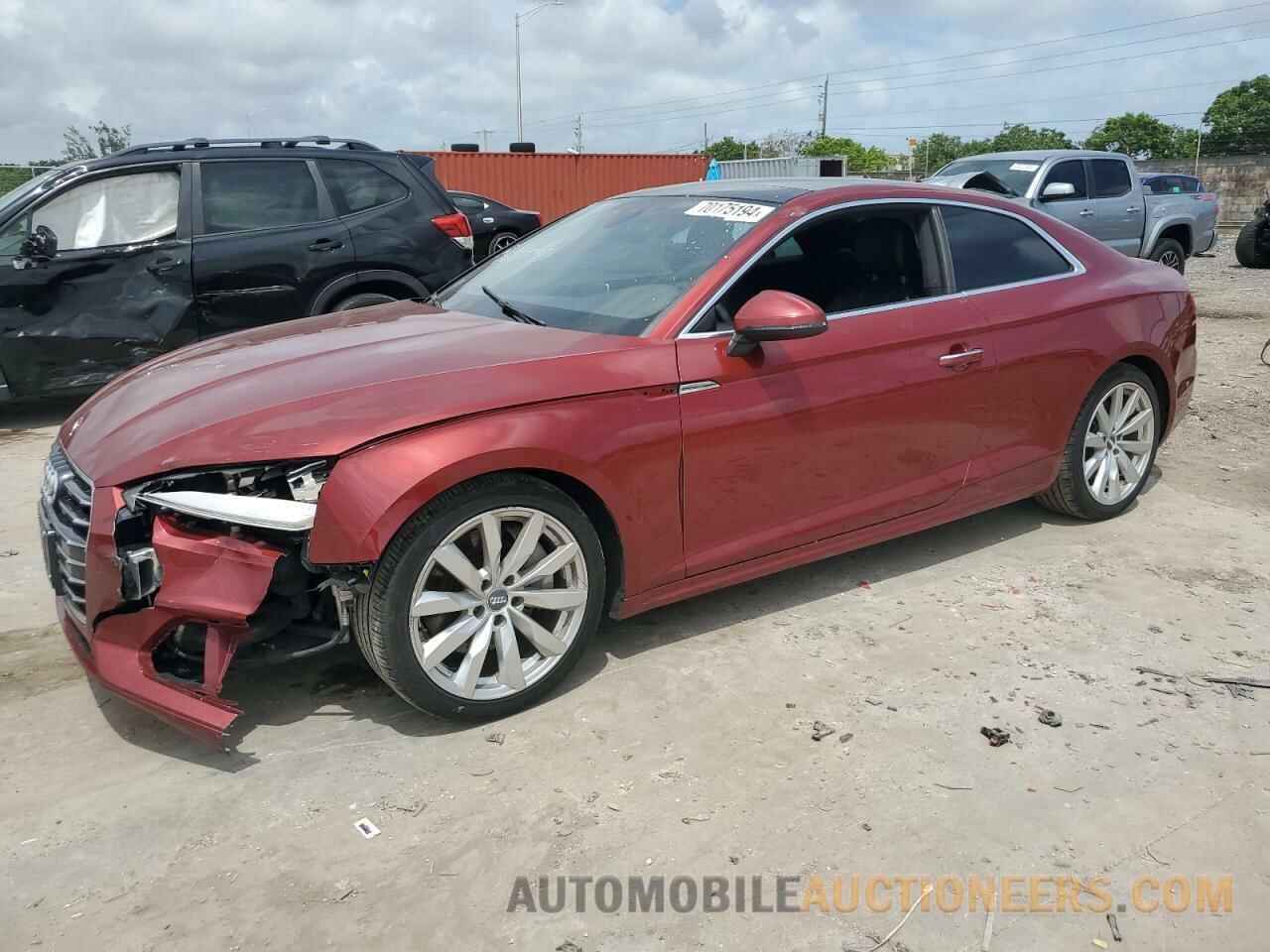 WAUNNAF52JA007914 AUDI A5 2018