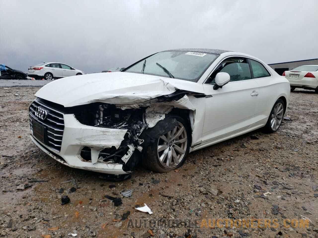 WAUNNAF53JA000695 AUDI A5 2018