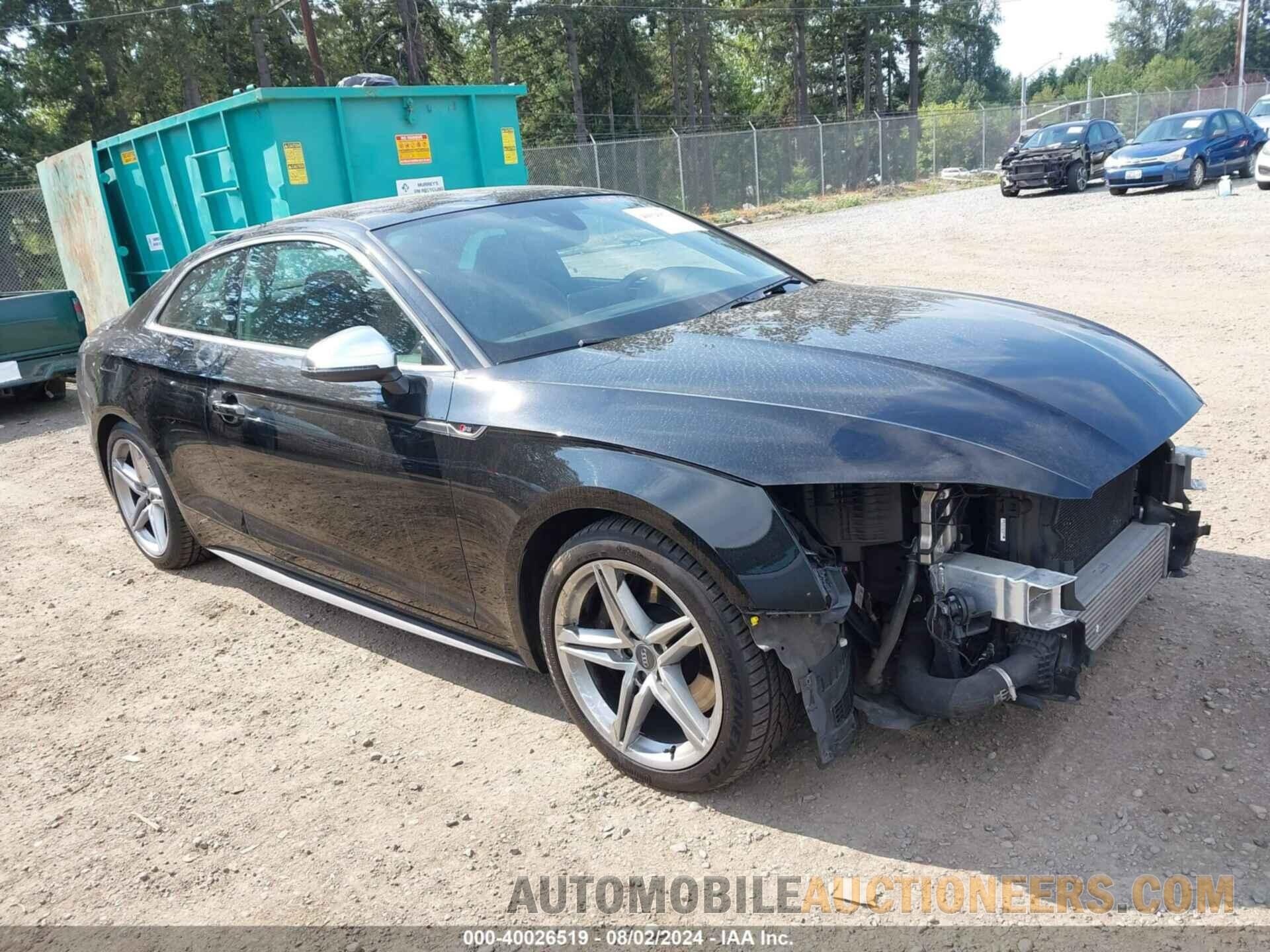 WAUP4AF58KA053339 AUDI S5 2019