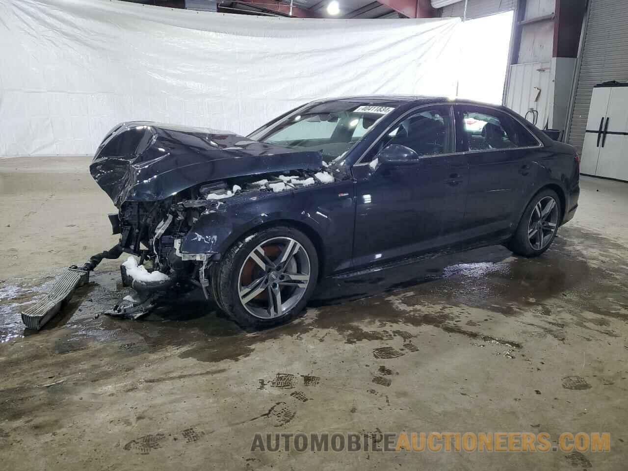 WAUPNAF42JA130404 AUDI A4 2018