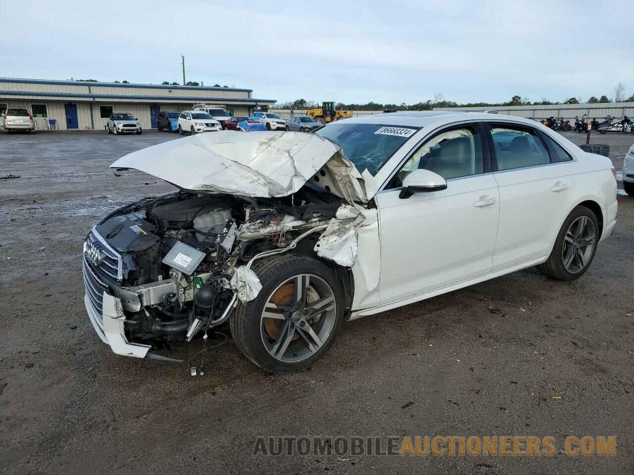 WAUPNAF44JA114964 AUDI A4 2018