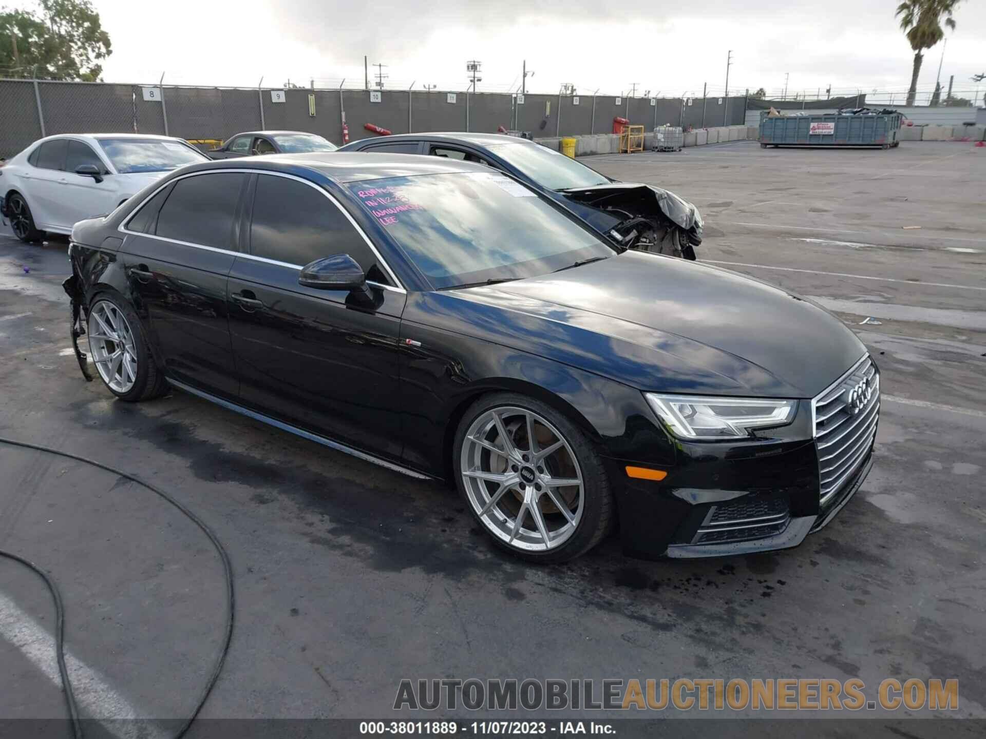 WAUPNAF46JA065346 AUDI A4 2018