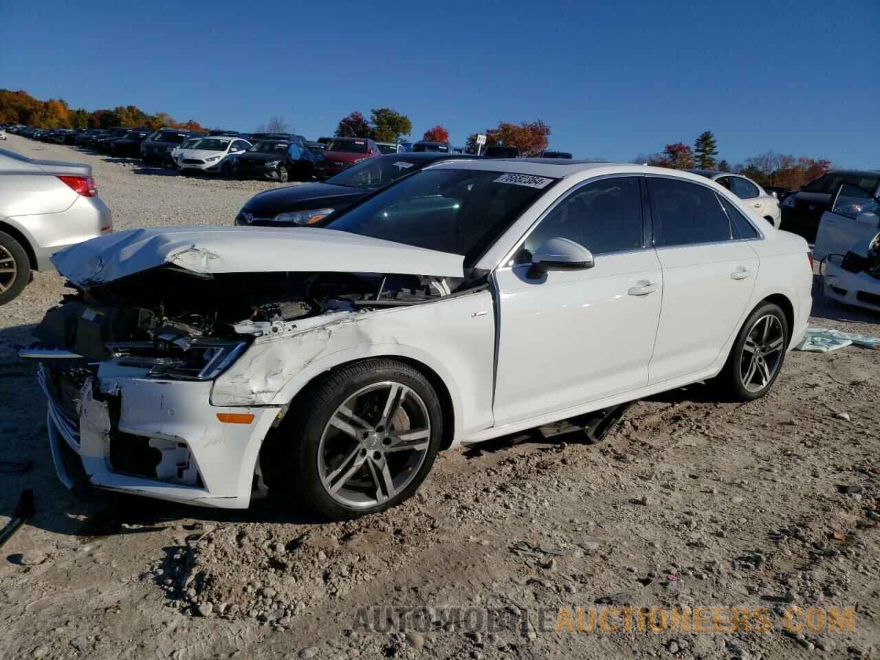 WAUPNAF48HN058434 AUDI A4 2017