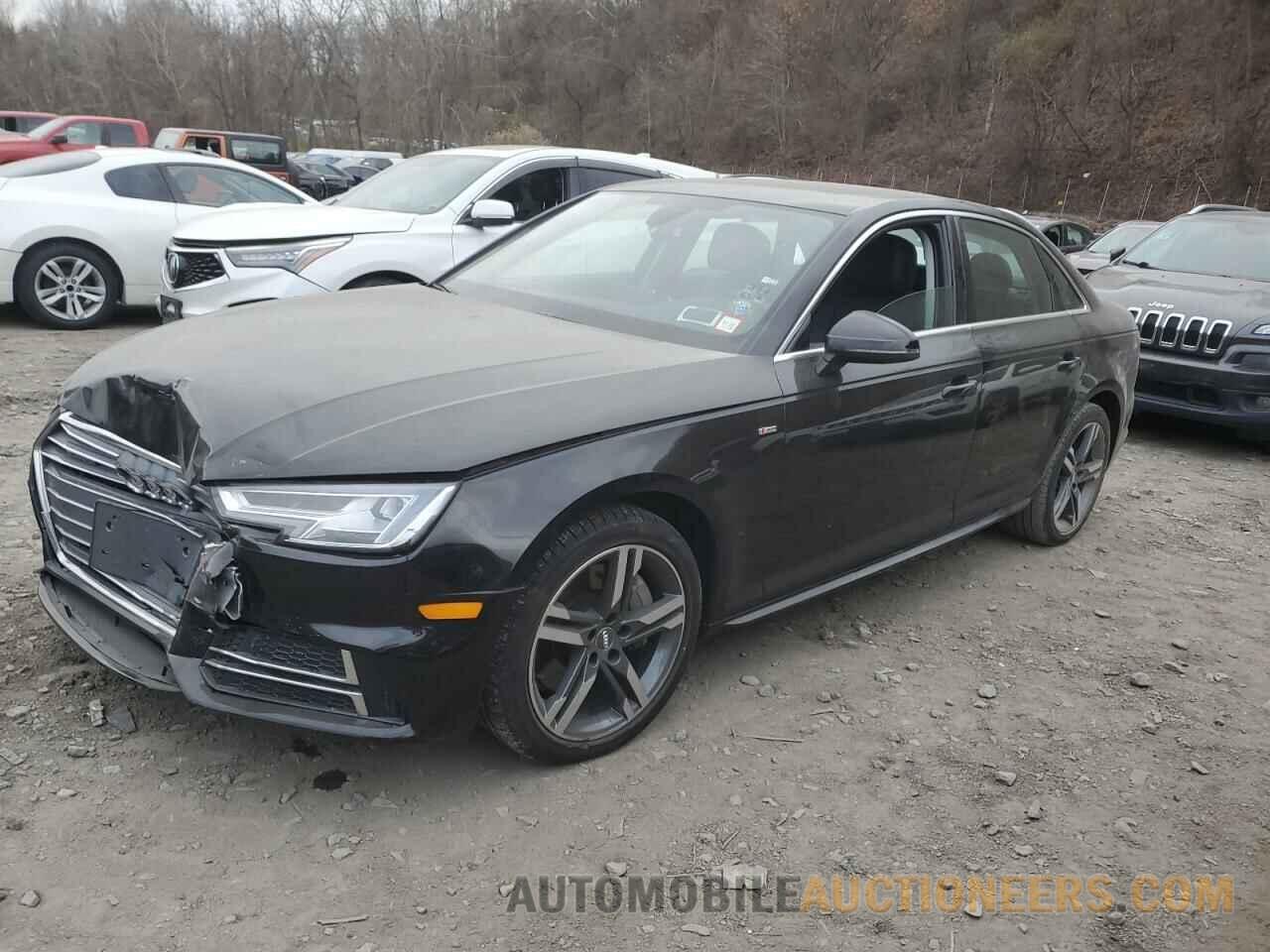 WAUPNAF49JN008664 AUDI A4 2018