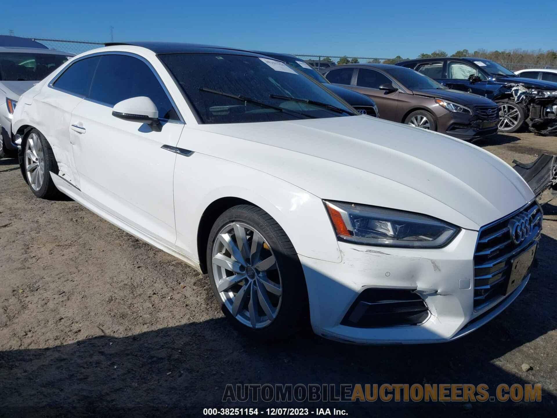 WAUPNAF54JA004084 AUDI A5 2018