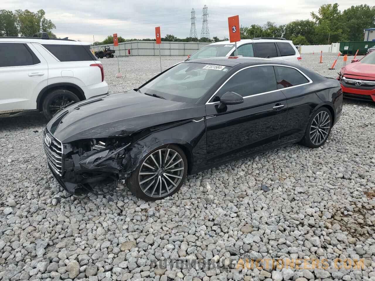 WAUPNAF55JA007172 AUDI A5 2018