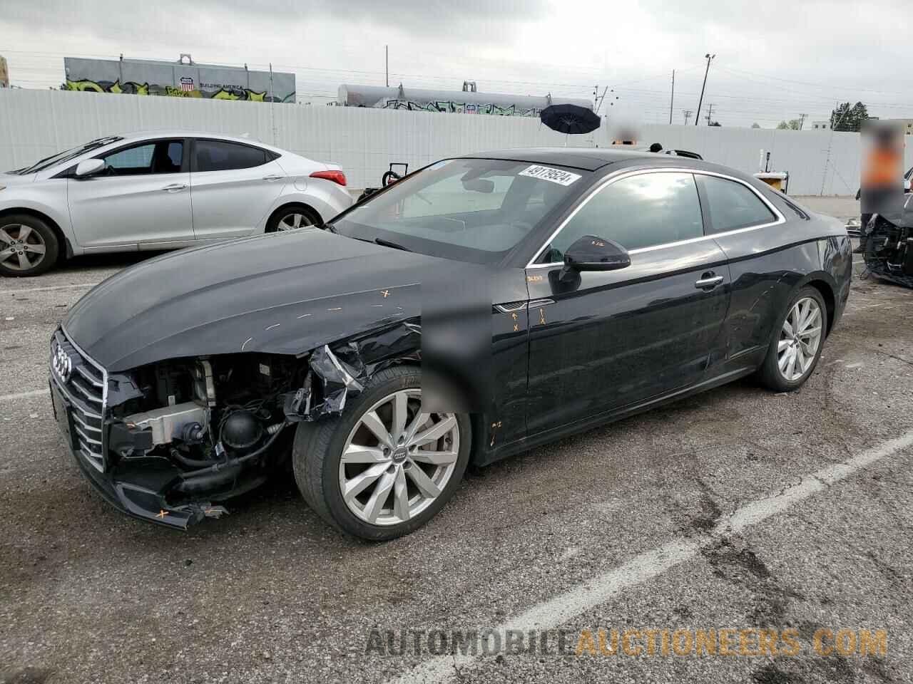 WAUPNAF55JA064830 AUDI A5 2018