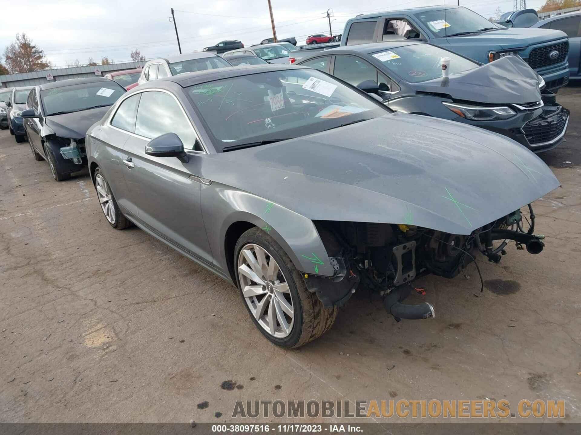 WAUPNAF56JA001588 AUDI A5 2018