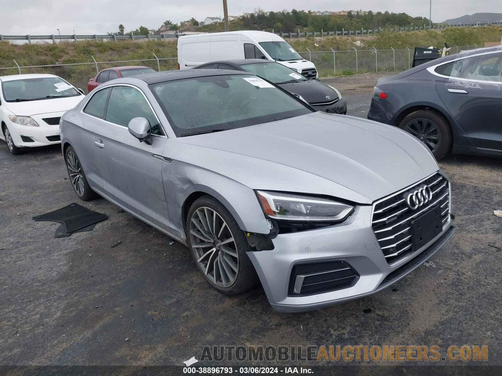 WAUPNAF56JA003731 AUDI A5 2018