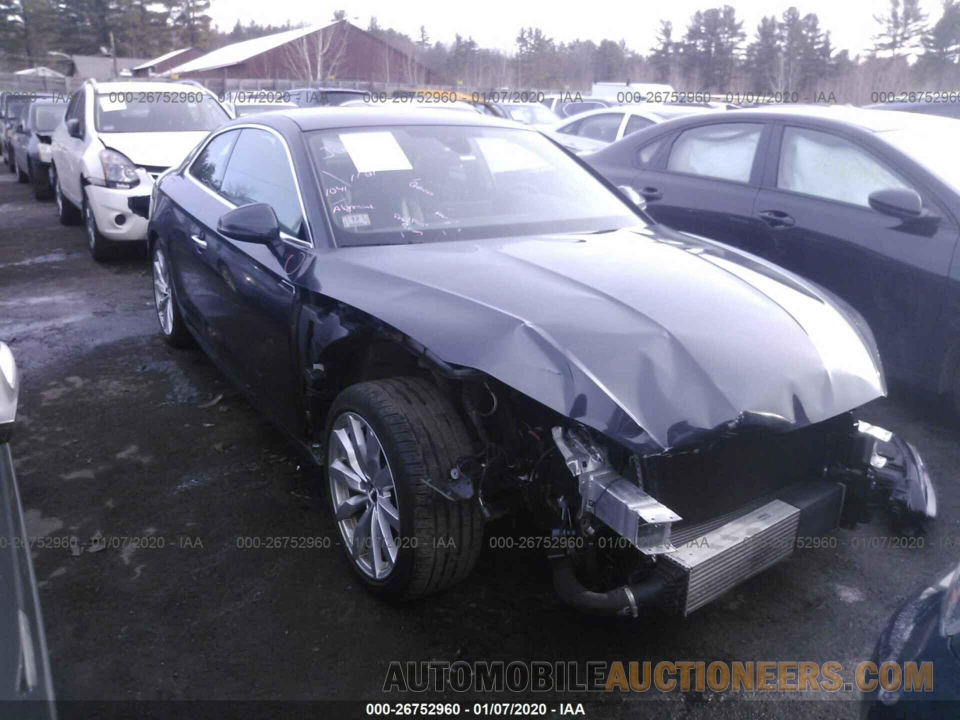 WAUPNAF56JA057899 AUDI A5 2018