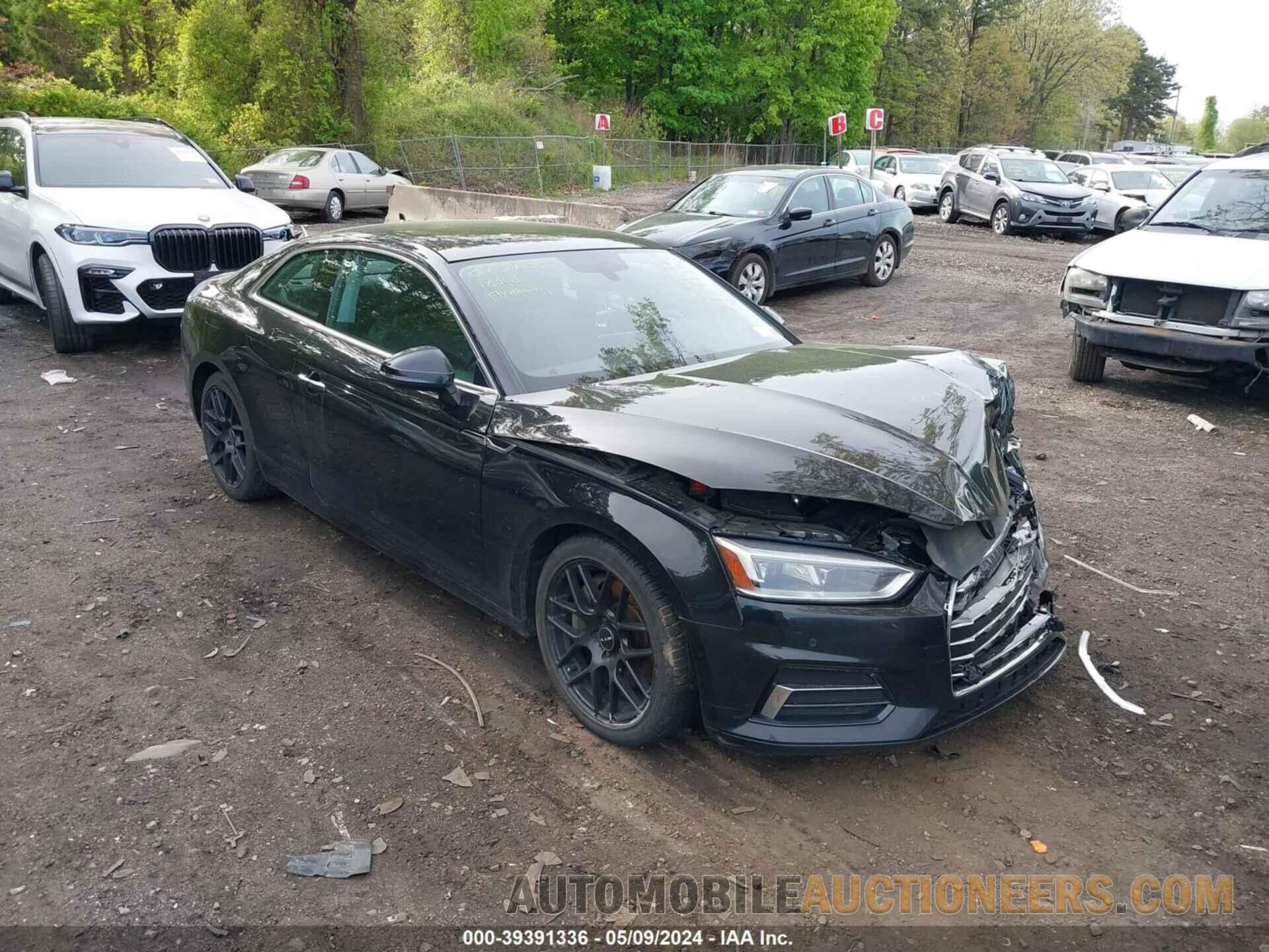 WAUPNAF57JA001521 AUDI A5 2018