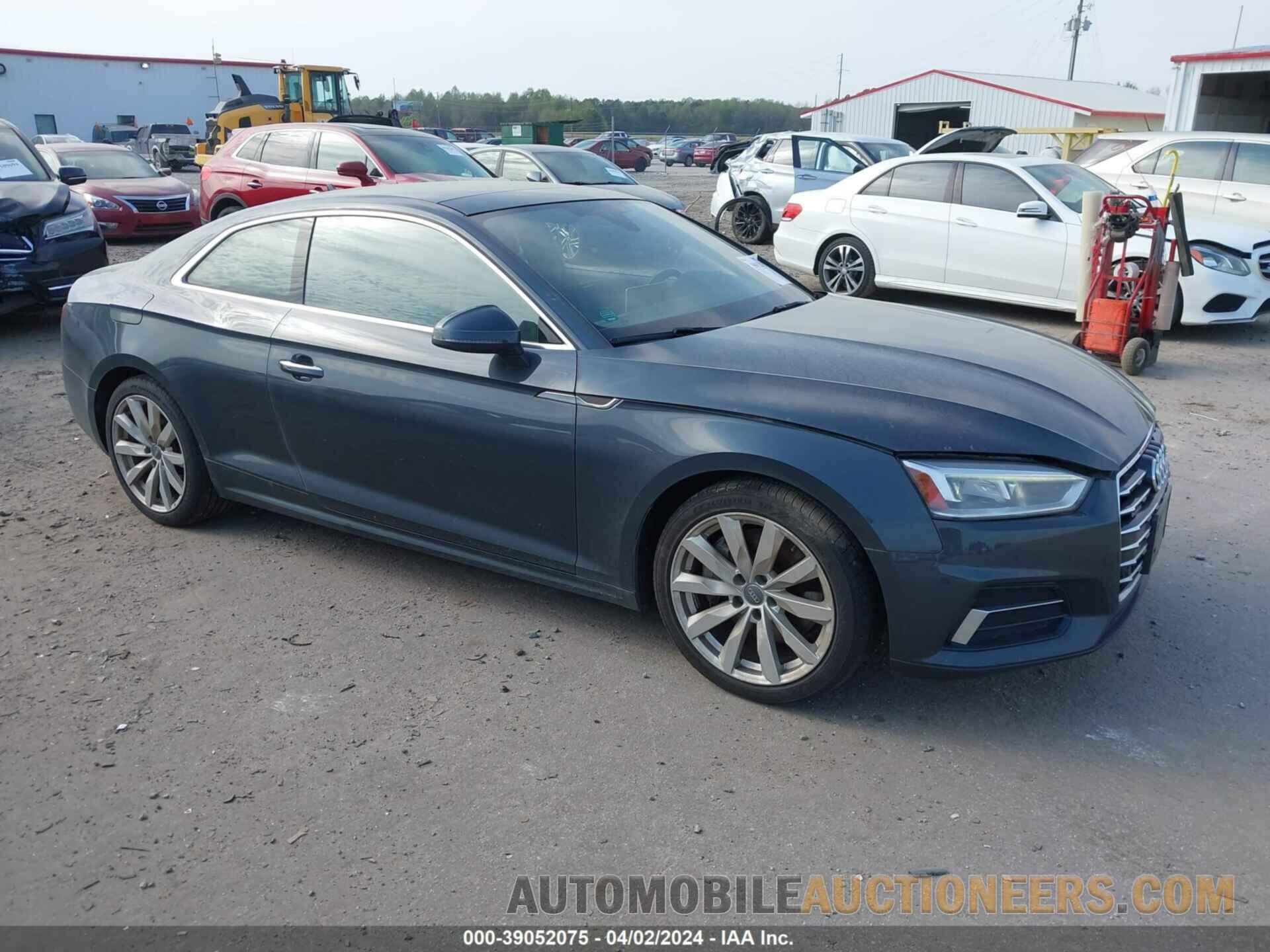 WAUPNAF57JA017900 AUDI A5 2018