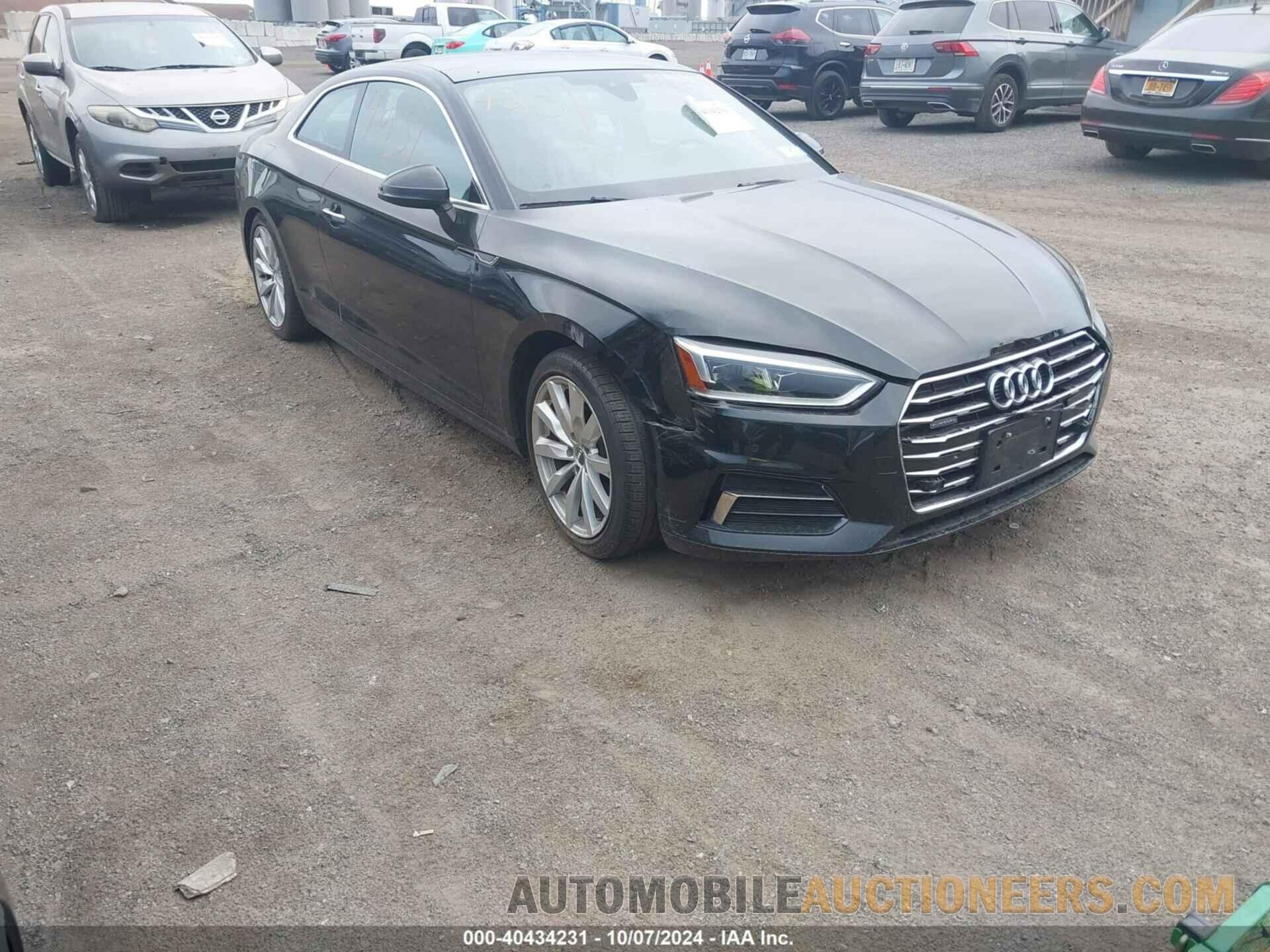 WAUPNAF57JA058124 AUDI A5 2018