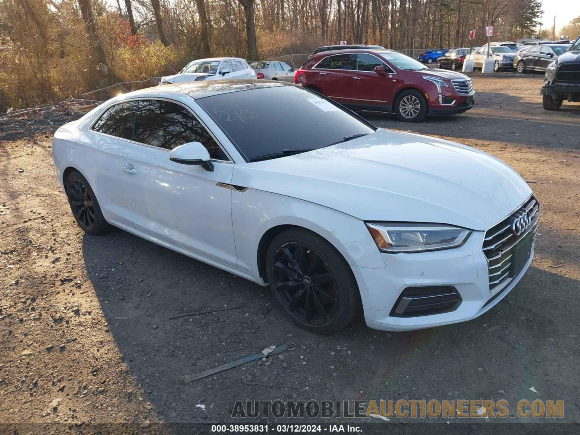 WAUPNAF57JA084092 AUDI A5 2018